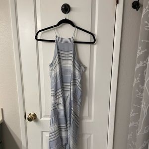Charlotte Russe Dress, Size S, Blue/White Patterned